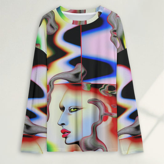 sPaCe Unisex O-neck Mesh T-shirt