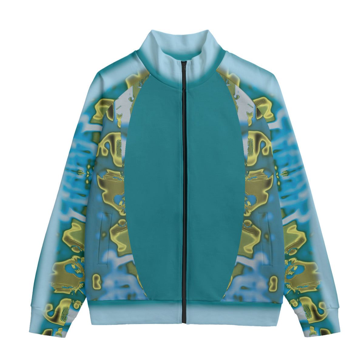 Acid I feel Unisex Stand Up Collar Jacket