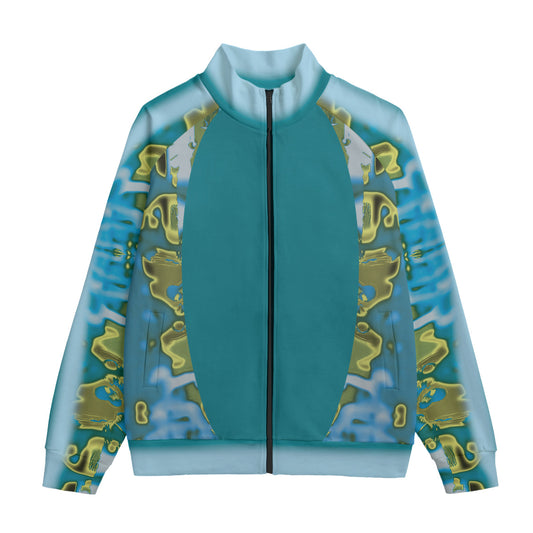 Acid I feel Unisex Stand Up Collar Jacket