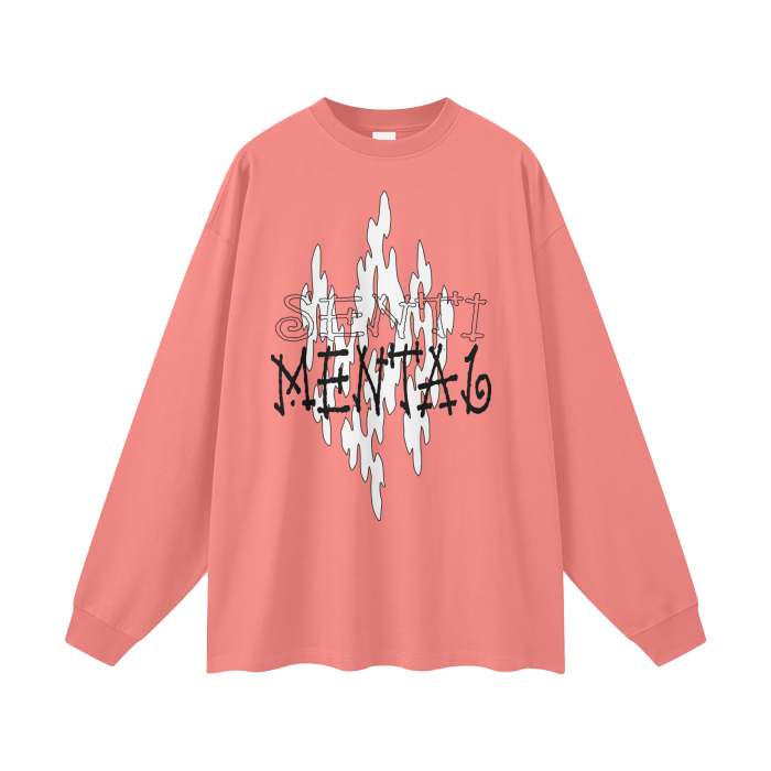 Senti-Mental Unisex 100% Cotton Long Sleeve Tee