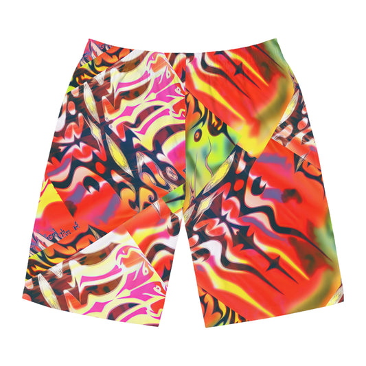 Y2Kiki Cool Shorts Seam thread color automatically matched to design